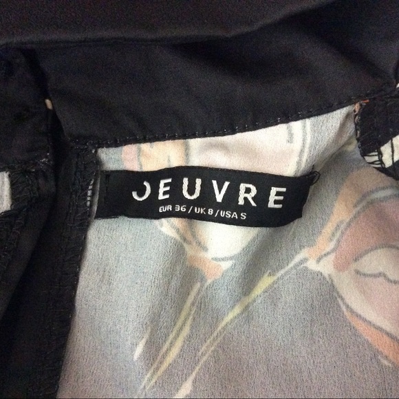 Jeuvre Choker Neck Layered Bell Sleeve Dress Small - Picture 10 of 13